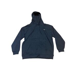 Alo Yoga Mens Pullover Hoodie Sweatshirt Navy Size Medium Streetwear Activewear